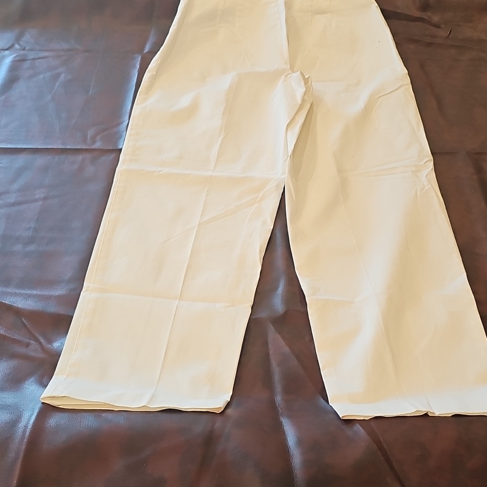 B1 White Talbots Slacks Sz 10 - Picture 3 of 5